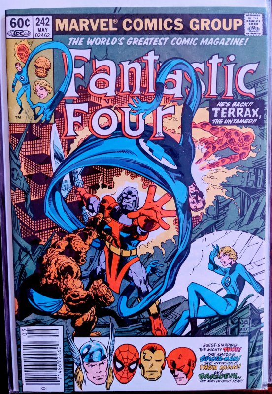 Fantastic Four #242 (1982) TERRAX!!!!!