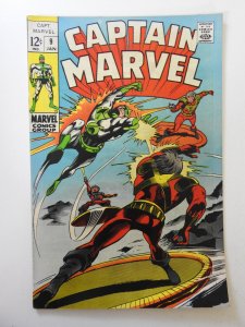 Captain Marvel #9 (1969) VF- Condition!