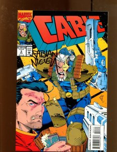 Cable #3 - SIGNED BY FABIAN NICIEZA! (9.0/9.2) 1993