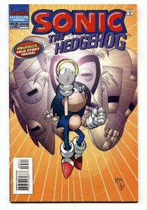 SONIC THE HEDGEHOG #35 Knuckles solo-1996-Archie Comics-Sega