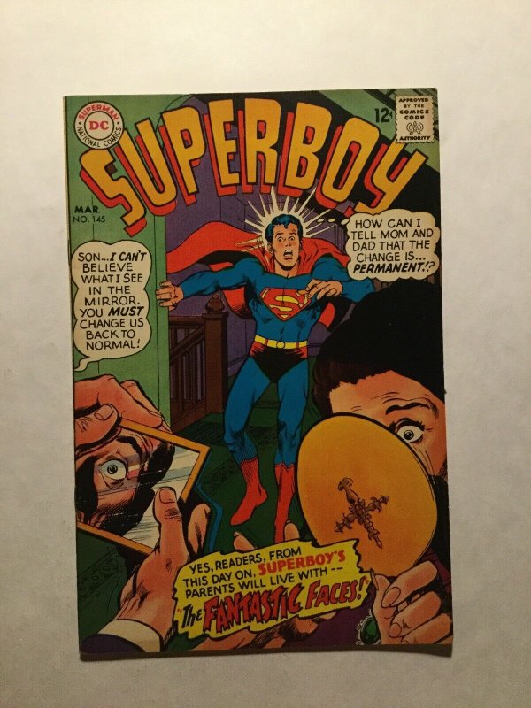 Superboy 145 Fine+ Fn+ 6.5 Dc Comics