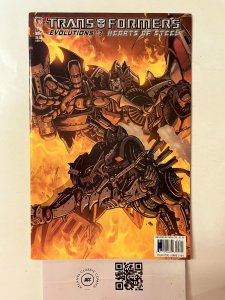 Transformers Evolutions #3 VF IDW Comic Book Optimus Prime Megatron 10 HH9