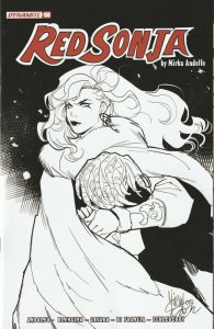 Red Sonja By Mirka Andolfo # 8 Variant 1:15 Cover F NM Dynamite [F2]