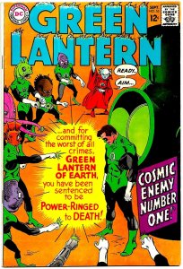GREEN LANTERN #55 (Sept1967) 9.0 VF/NM ★ Gil Kane at the Top of His Game!!
