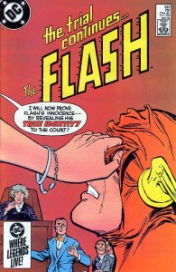 Flash, The (1st Series) #345 FN ; DC | The Trial Continues