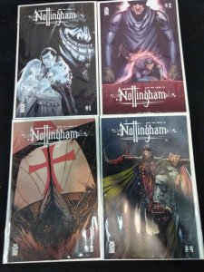 Nottingham #1 2 3 4 5 SET 5th 4th 3rd 2nd & 1st Print Lot of 5 Mad Cave FULL RUN