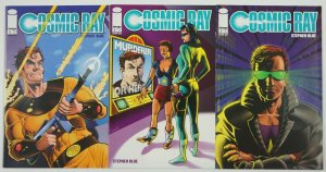 Cosmic Ray #1-2 VF/NM complete series + variant STEPHEN BLUE image comics set