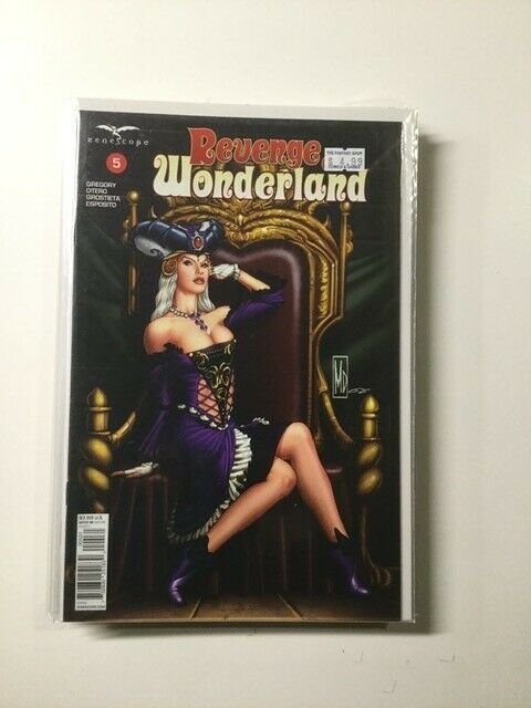 Revenge of Wonderland 5 Variant Near Mint Zenescope HPA