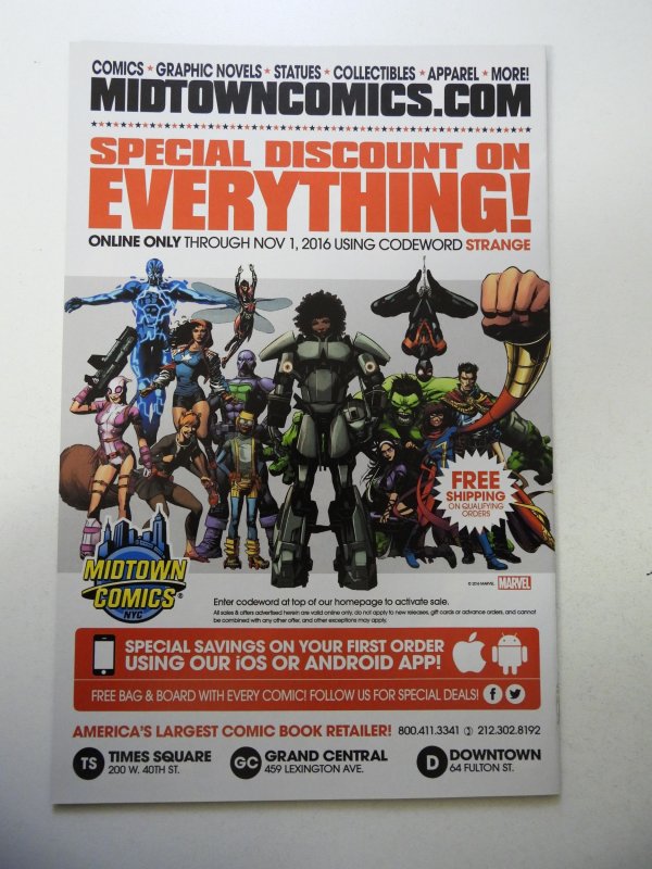 Black Panther #7 Sienkiewicz Cover (2016) FN/VF Condition