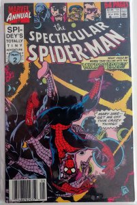 The Spectacular Spider-Man Annual #10 Newsstand (NM)(1990)