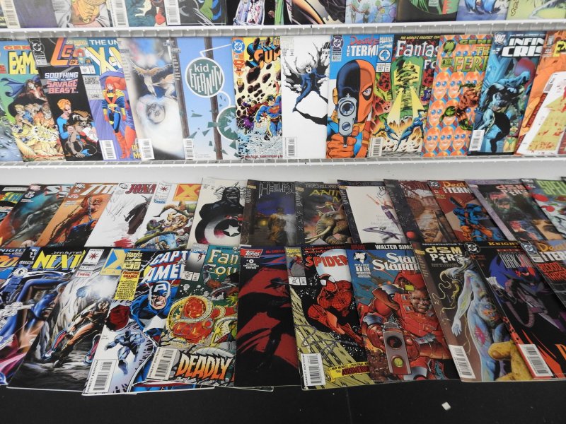 Huge Lot 150+ Comics W/ Hulk, Spider-man, Superman+ Beautiful Avg VF- Condition!