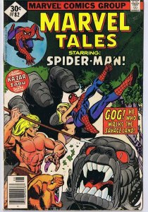 Marvel Tales #82 ORIGINAL Vintage 1977 Marvel Comics Spider-Man Savage Land