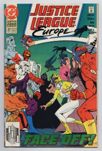 Justice League Europe #27 (DC, 1991) FN