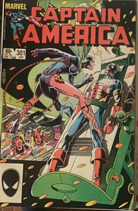 CAPTAIN AMERICA 1985 #301-308 VERY FINE TO NM!8 BOOK LOT!SATIFACTION GUARANTEED!