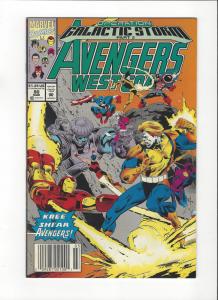 Avengers West Coast #80 Galactic Storm NM