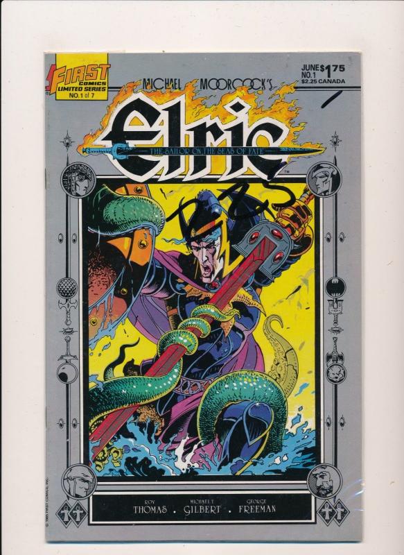 FIRST Comics LOT of 8! Michael Moorcock's ELRIC  VERY FINE+ (HX862) 