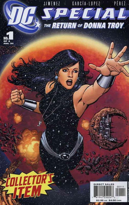 DC Special: The Return of Donna Troy #1 VF/NM DC - save on shipping - details in