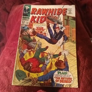 Rawhide Kid #62 Marvel Comics Feb 1969 Silver Age Western Two Gun Colt Hero Book