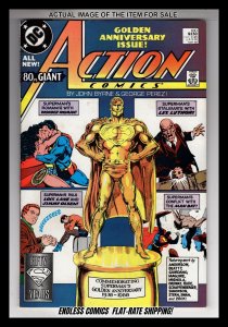 Action Comics #600 (1988) VF+ SUPERMAN WONDER WOMAN Romance!   / EBI#2