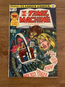 Marvel Classics Comics # 2 VF Comic Book The Time Machine H.G. Wells Novel J935 
