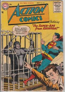 Action Comics #218 (Jul-56) VG Affordable-Grade Superman