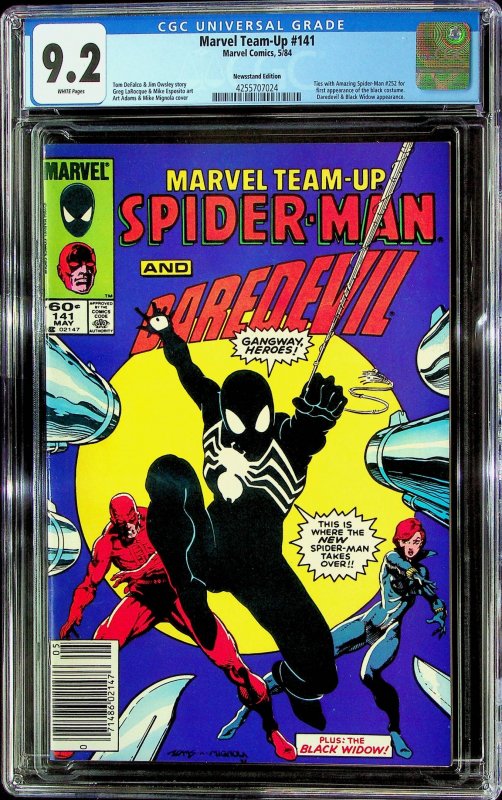 Marvel Team-Up #141 (1984) - CGC 9.2 - Cert#4255707024