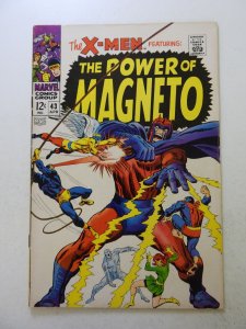 The X-Men #43 (1968) GD+ condition 2 spine split