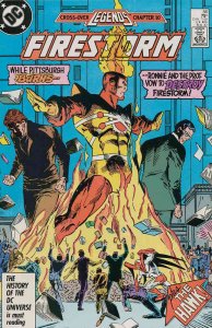 Fury of Firestorm, The #56 VF ; DC | Legends Cross-Over 10 Hawk