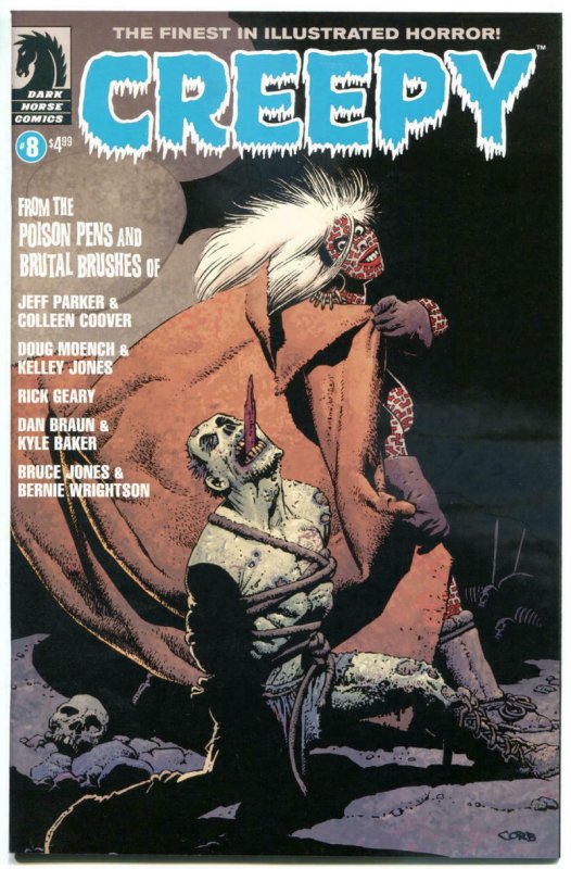 CREEPY #8, NM, Richard Corben, Bernie Wrightson, 2009, more Horror in store 