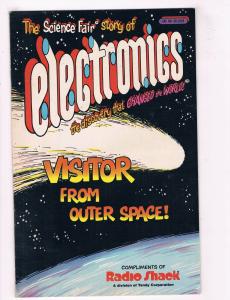 Story Of Electronics FN Radio Shack Visitor From Outer Space Comic Book DE34