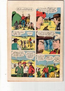 Four Color #584 (1954)VG+  PRICE DROP! Johnny Mack Brown Photo Cover Wow!