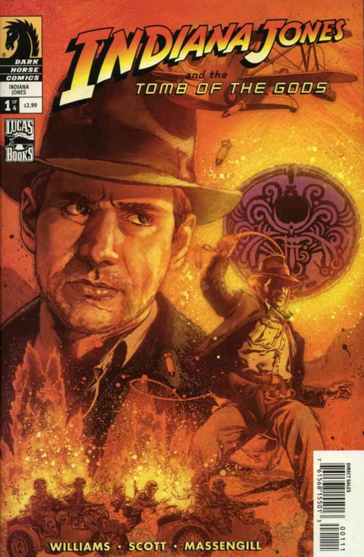 Indiana Jones and the Tomb of the Gods #1 VF/NM ; Dark Horse