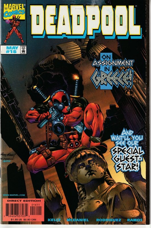 Deadpool(vol. 1) # 0,13,14,15,16,17,18, 21, Annual '98 Deadpool -Cosmic Savior ?