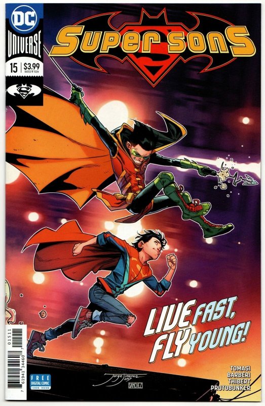 Super Sons #15 (DC, 2018) NM