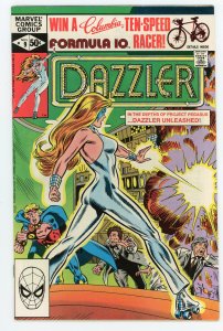 Dazzler #9 Tom DeFalco Bill Sienkiewicz Cover Klaw VF+
