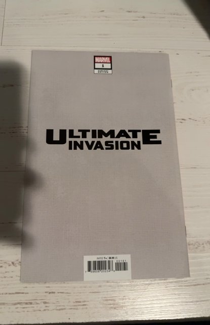 Ultimate Invasion  #1 Christopher Cover (2023)red /Black virgin