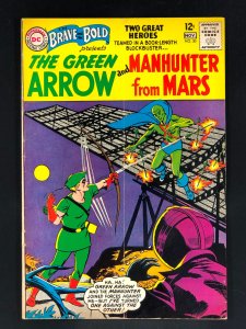 The Brave and the Bold #50 (1963) GD/VG Green Arrow & Manhunter from Mars!