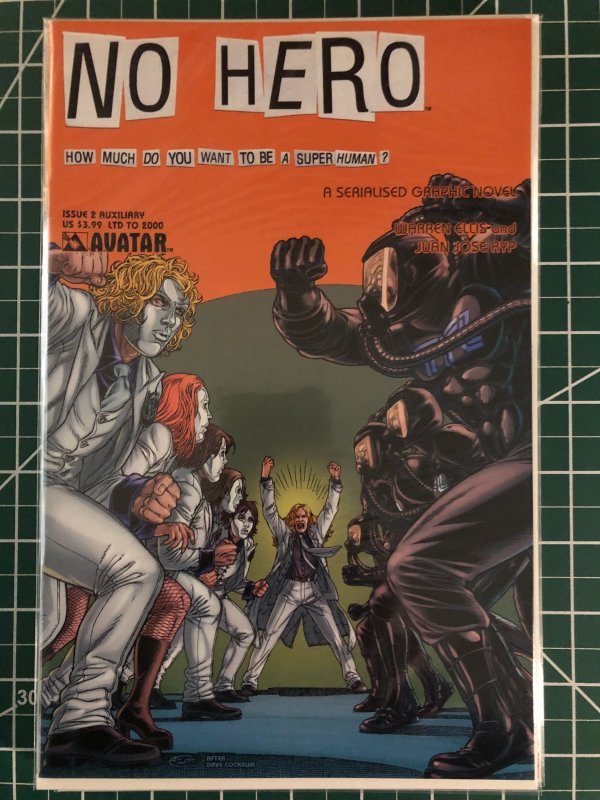 No Hero #0, 1, 2, 3, 4,5,6,7 (2008) Extra variants.  Homage variant covers