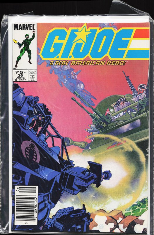 G.I. Joe: A Real American Hero #36 (1985) G.I. Joe