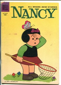 NANCY  #158-1958-DELL-ERNIE BUSHMILLER-vg 