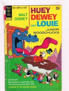Huey Dewey & Louie Junior Woodchucks # 19 VG Gold Key Comic Books Donald!!! SW12