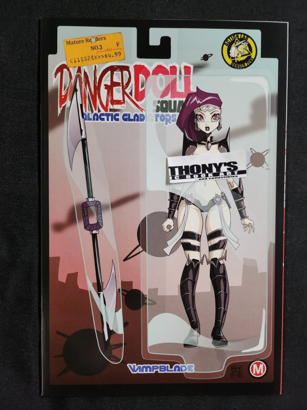 Danger Doll Squad Galactic Gladiators 2PC #3 - Action Figure Var (9.2ob) 2018