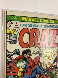 Crazy (1972) # 1 (VF/NM) Stan Lee & Gary Friedrich
