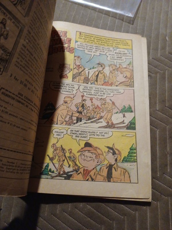 Vtg BOYS' LIFE COMICS #2, (THE BEST From) GILBERTSON PUB. Jan 1958 Silver Age