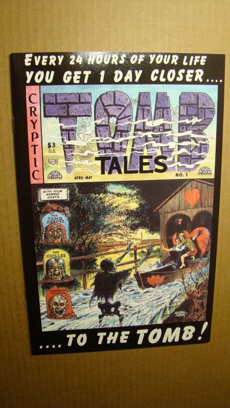 PHANTOMB - TOMB TALES 1 *NM+ 9.6* EC COMICS JACK DAVIS FELDSTEIN ART PRECODE