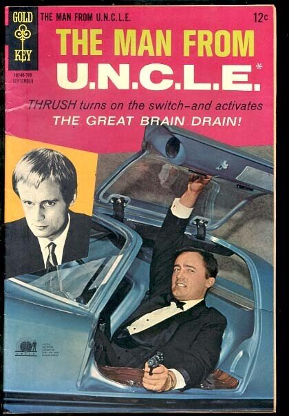 MAN FROM U.N.C.L.E. #14-PHOTO COVER FN/VF