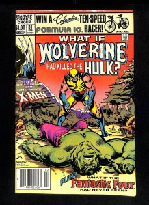 What If? (1977) #31 Wolverine killed the Hulk!