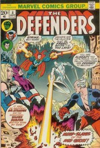 Defenders (1972 series)  #8, Fine+ (Stock photo)