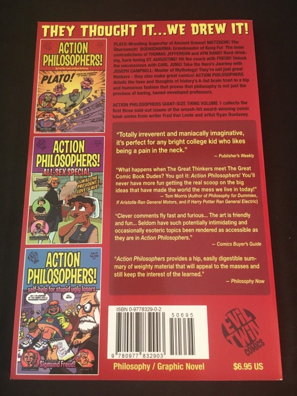 ACTION PHILOSOPHERS GIANT-SIZE THING Vol. 1 Trade Paperback