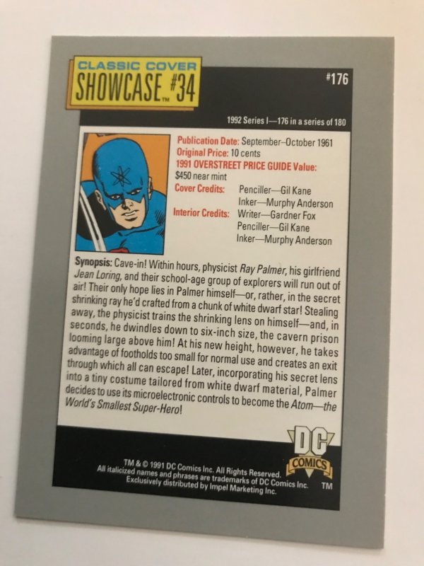 Showcase #34 (1961) SA Cover #176; 1992 DC 1st series, NM, 1st appearance ATOM